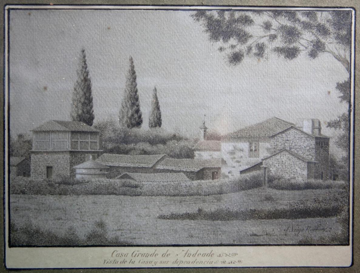 Pazo De Andeade Guest House Bagian luar foto